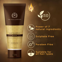 Thumbnail for The Man Company Hair Shampoo Biotin - Distacart