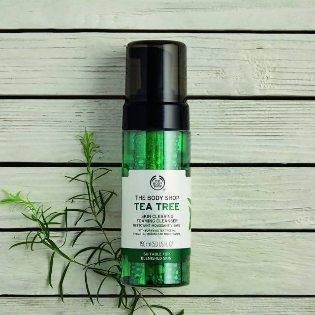 The Body Shop Tea Tree Skin Clearing Foaming Cleanser 