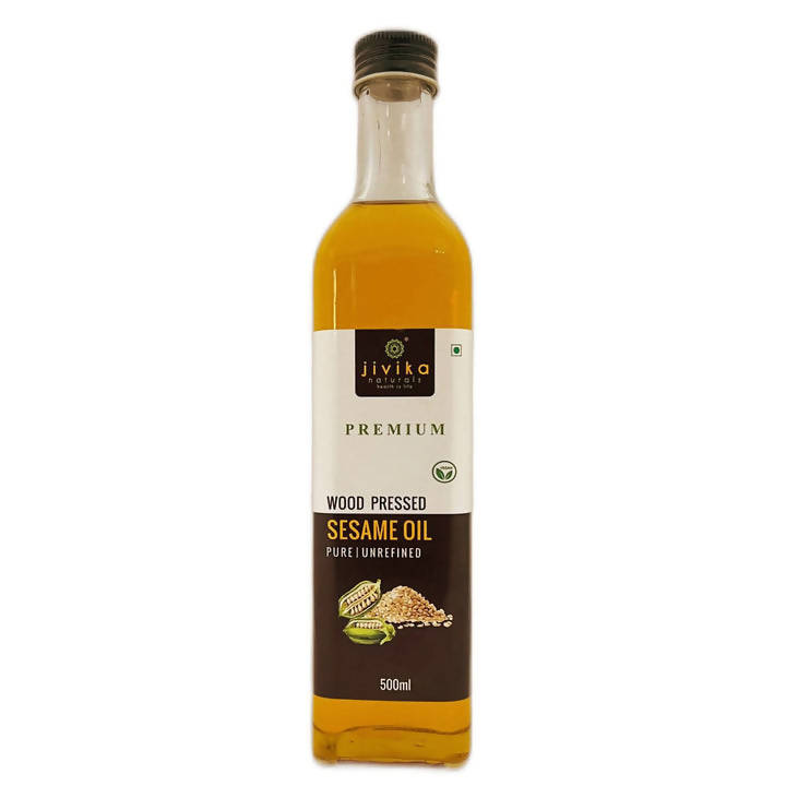 Jivika Naturals Cold Pressed Sesame Oil - Distacart