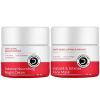 Thumbnail for Dermistry Anti Aging Intense Nourishing Night Cream & Instant Intense Face Mask - Distacart
