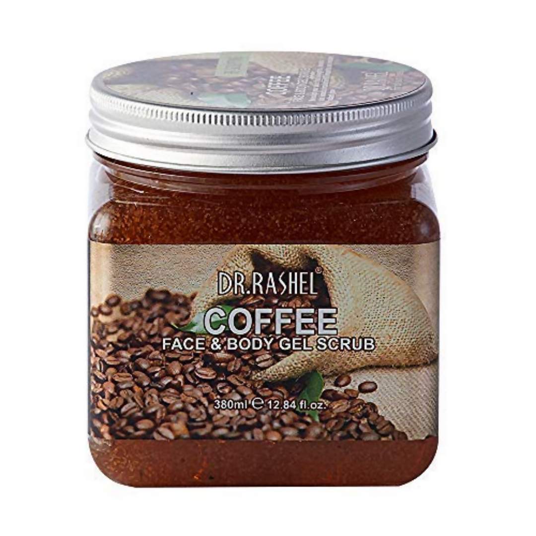 Dr.Rashel Coffee Gel Scrub For Face And Body - Distacart