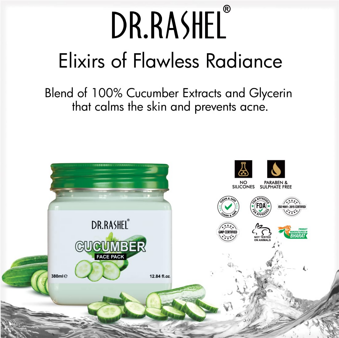 Dr.Rashel Cucumber Face Pack - Distacart