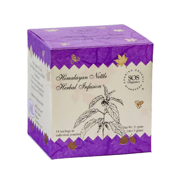 SOS Organics Himalayan Nettle Herbal Infusion - Distacart