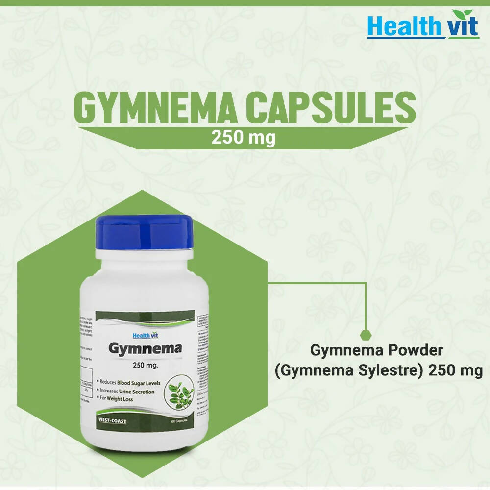 Healthvit Gymnema Capsules - Distacart