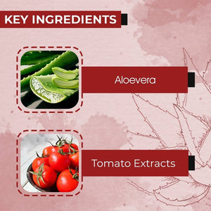 Ae Naturals Pure Aloevera Gel With Tomato Extracts