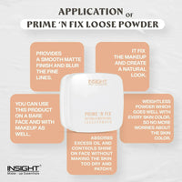 Thumbnail for Insight Prime N Fix Setting Mattifying Loose Powder -TR203 - Distacart