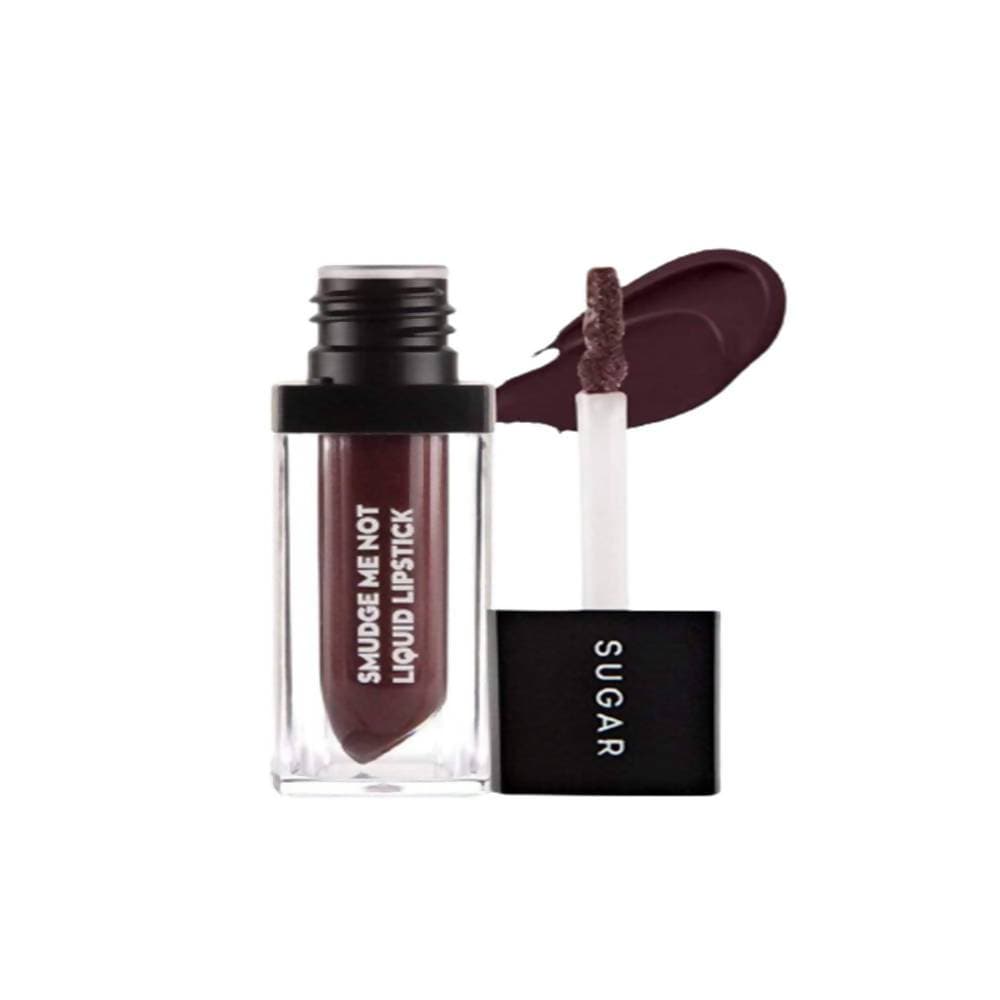 Sugar Smudge Me Not Liquid Lipstick - Brown Crown (Plum Brown) - Distacart