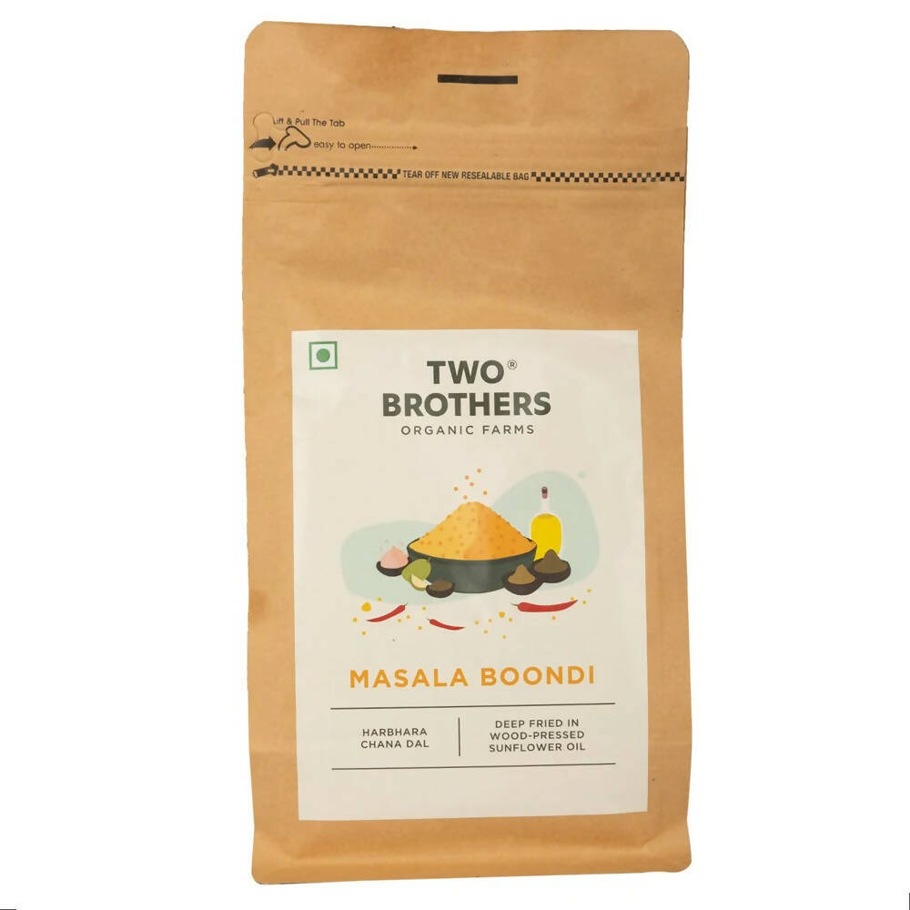 Two Brothers Organic Farms Masala Boondi - Distacart