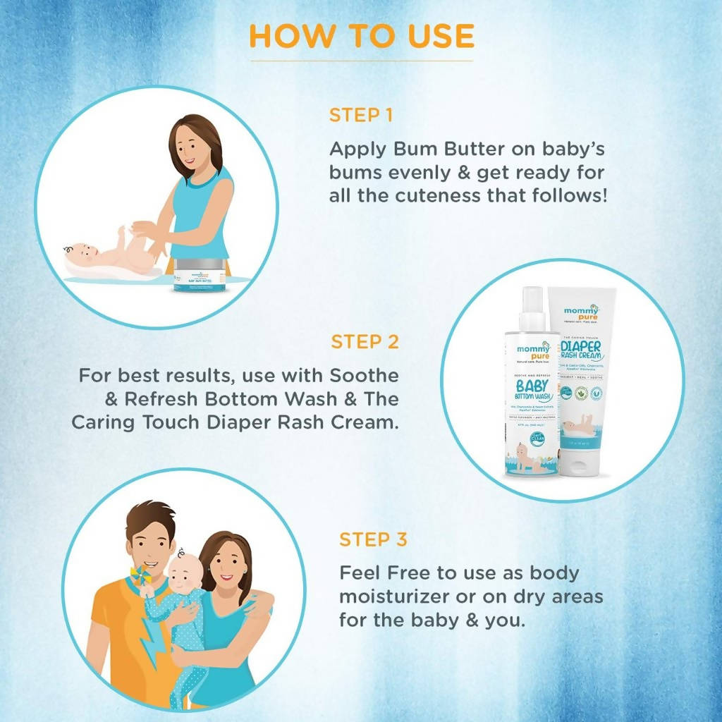 Mommypure Happy Bummies Baby Bum Butter