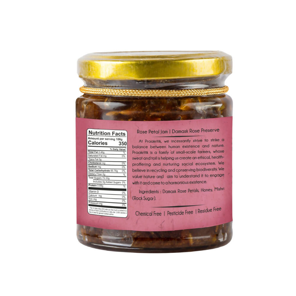 Praakritik Natural Mishri Artisan Gulkand - Distacart