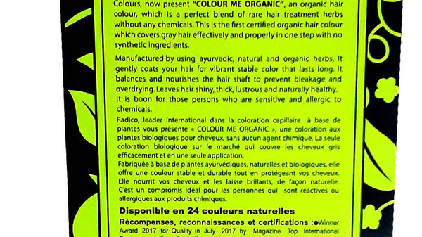 Radico Organic Hair Colour-Mahogany - Distacart