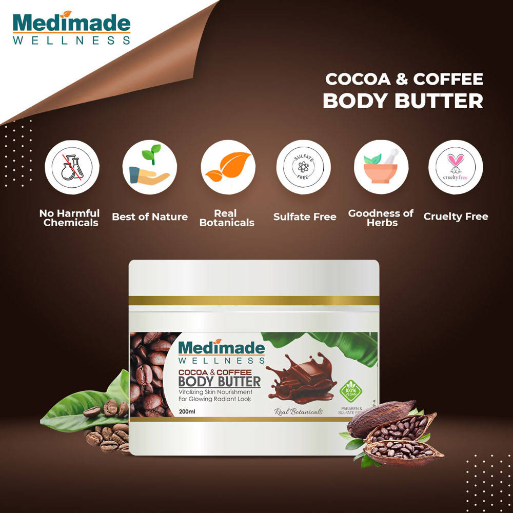 Medimade Wellness Cocoa & Coffee Body Butter - Distacart