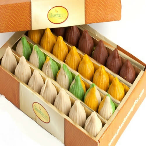 Ghasitaram Pure Kaju Assorted Modaks - Distacart