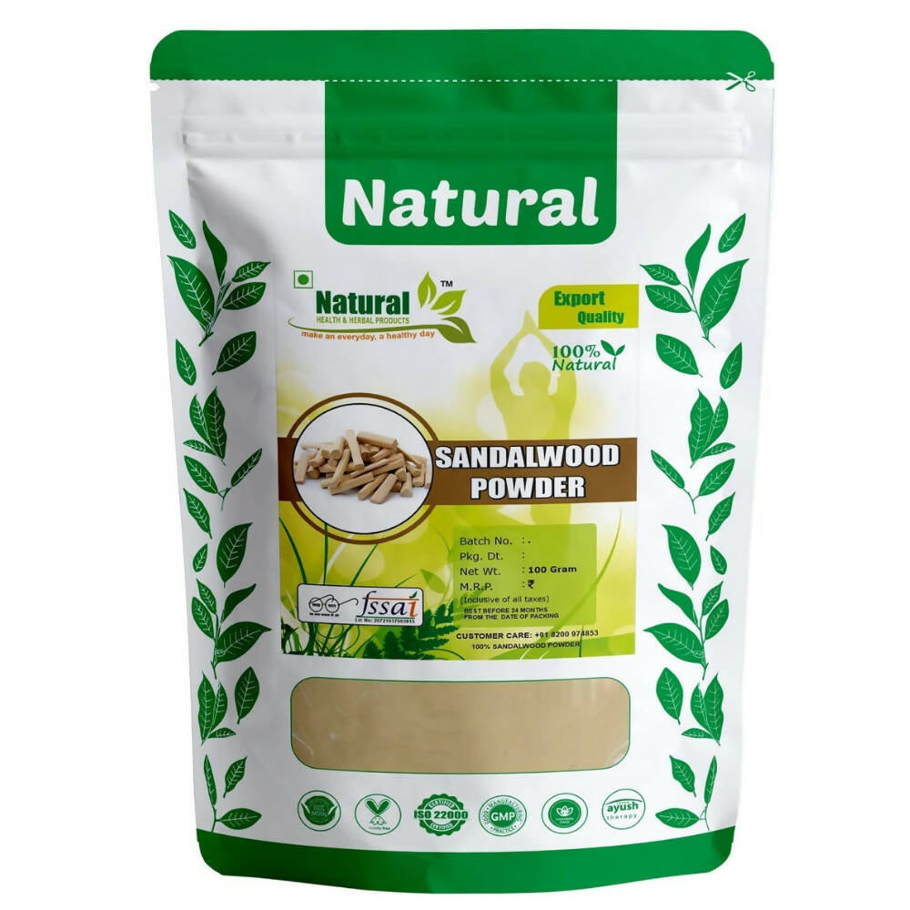 Natural Health and Herbal Products Sandalwood Powder - Distacart