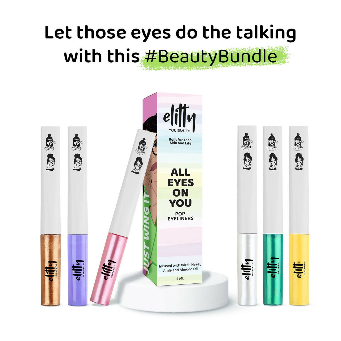 Elitty Eye Gotta Feeling Complete Eyeliner Combo - Distacart