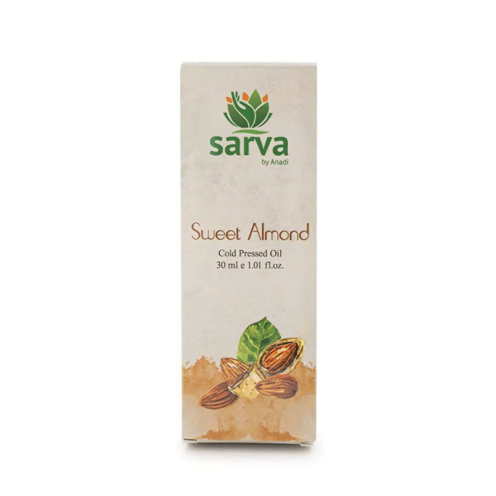 Sarva by Anadi Cold Pressed Sweet Almond Oil - Distacart
