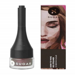 Sugar Born To Wing Gel Eyeliner - Brown Sugar (Walnut Brown) - Distacart