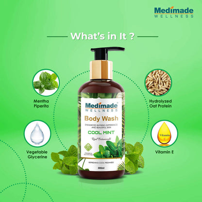 Medimade Wellness Cool Mint Body Wash - Distacart