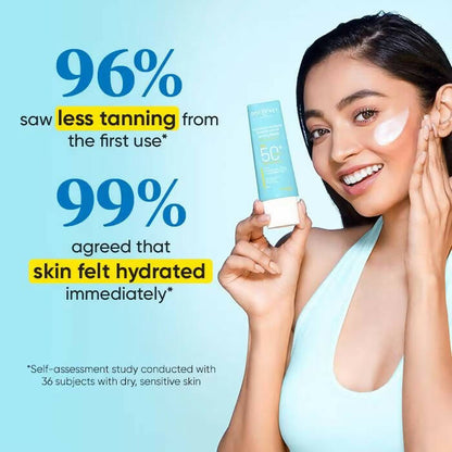 Dot & Key Blueberry Hydrating Barrier Repair Face Sunscreen SPF 50+ - Distacart