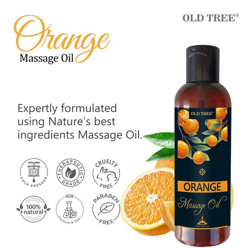 Old Tree Orange Body Massage Oil - Distacart