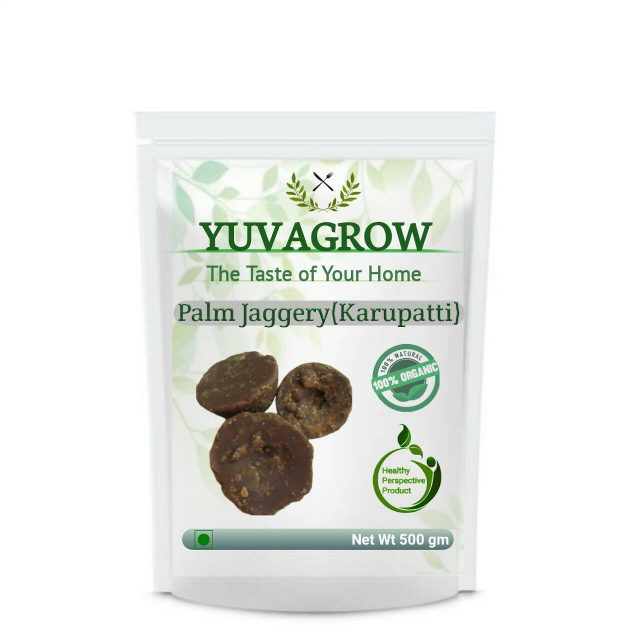Yuvagrow Palm Jaggery (Karupatti) - Distacart