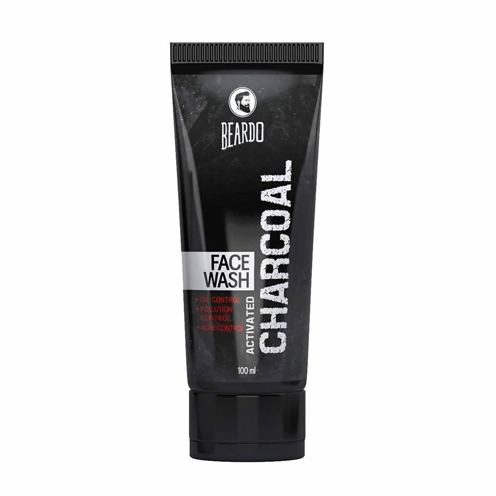 Beardo Activated Charcoal Face Wash - Distacart
