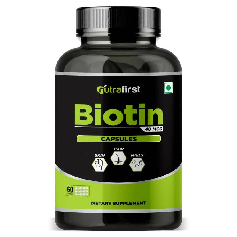 Nutrafirst Biotin Capsules - Distacart