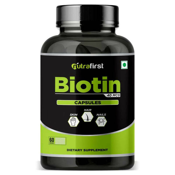 Nutrafirst Biotin Capsules - Distacart