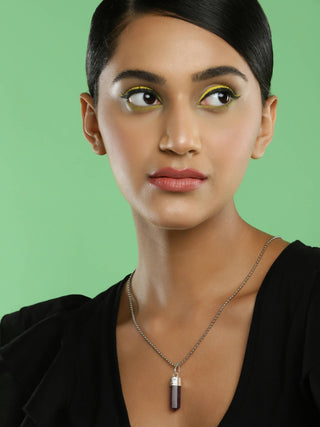 Women's Silver-Plated Chain - Ruby Raang - Distacart