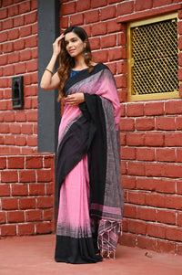 Thumbnail for Very Much Indian Pure Cotton Handloom Sarees With Intricate Border - Distacart