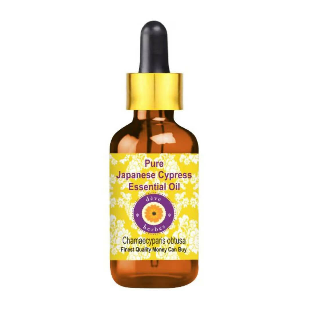 Deve Herbes Pure Japanese Cypress Essential Oil - Distacart
