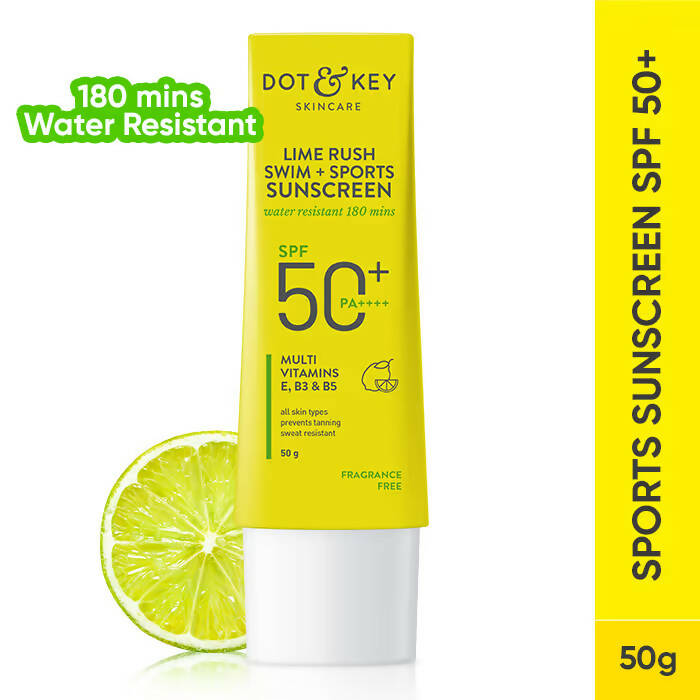 Dot & Key Lime Rush Swim + Sports Sunscreen SPF 50+ - Distacart