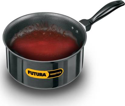 Hawkins Futura Non-stick Sauce Pan 20 cm Diameter 3 L (NS30) - Distacart