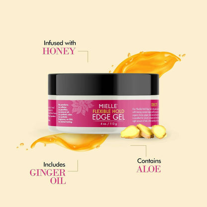 Mielle Honey and Ginger Edge Gel - Distacart