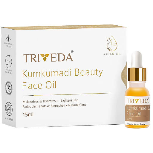 Triveda Kumkumadi Beauty Face Oil - Distacart