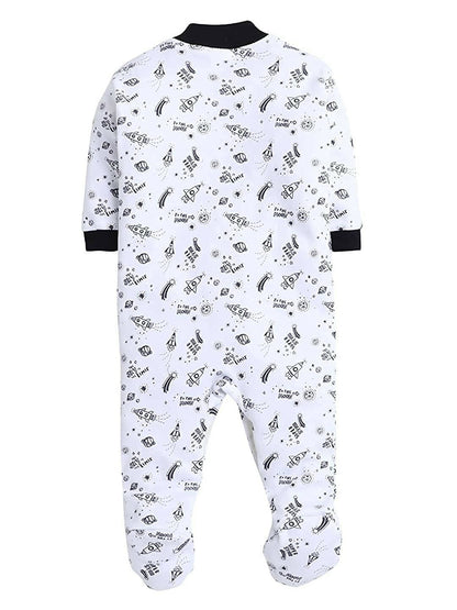 Daddy - G Rompers/Sleepsuits/Jumpsuit /Night Suits for New Born Babies - Navy Blue - Distacart
