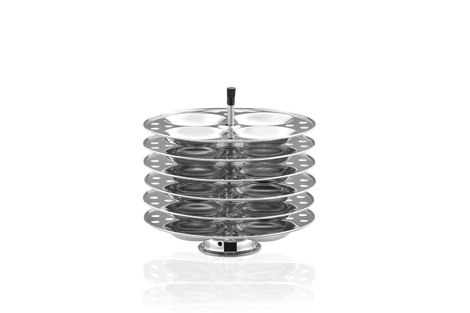 Butterfly Stainless Steel Idli Cooker, Idly Maker With 6 Plates - Distacart