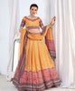 Wedding Designer Yellow Chinon Lehengha Choli - Anbazaar - Distacart