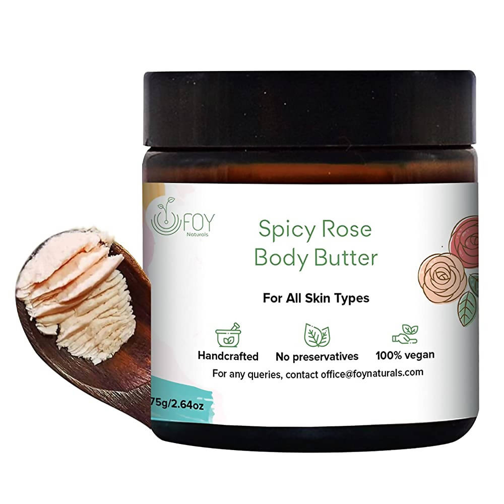 FOY Naturals Spicy Rose Body Butter