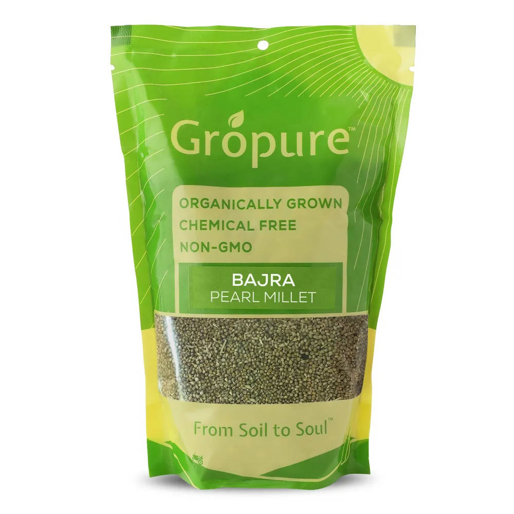 Gropure Organic Bajra (Pearl Millet) - Distacart