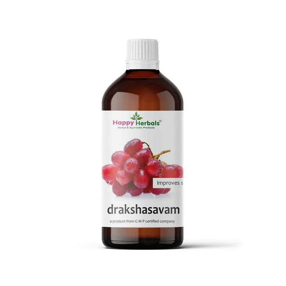 Happy Herbals Drakshasavam - Distacart