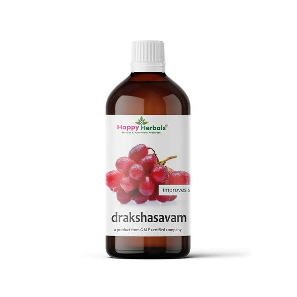 Happy Herbals Drakshasavam - Distacart