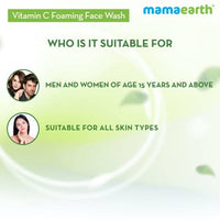 Thumbnail for Mamaearth Vitamin C Foaming Face Wash Suitable For