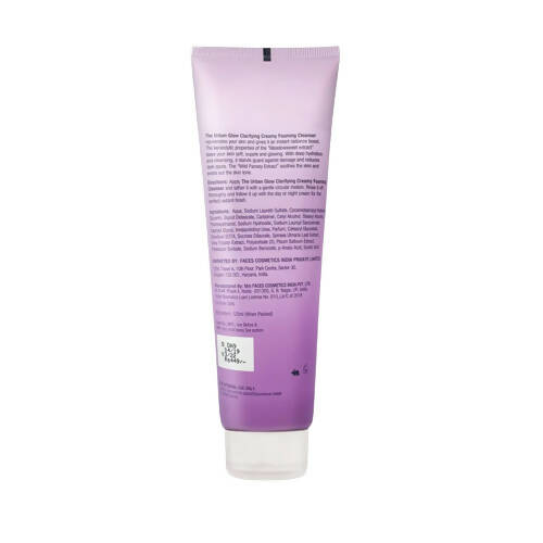 Faces Canada Urban Glow Clarifying Creamy Foaming Cleanser - Distacart