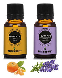 Thumbnail for Earth N Pure Lavender & Orange Essential Oils