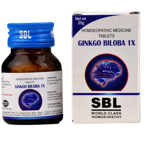 SBL Homeopathy Ginko Biloba Tablets - Distacart