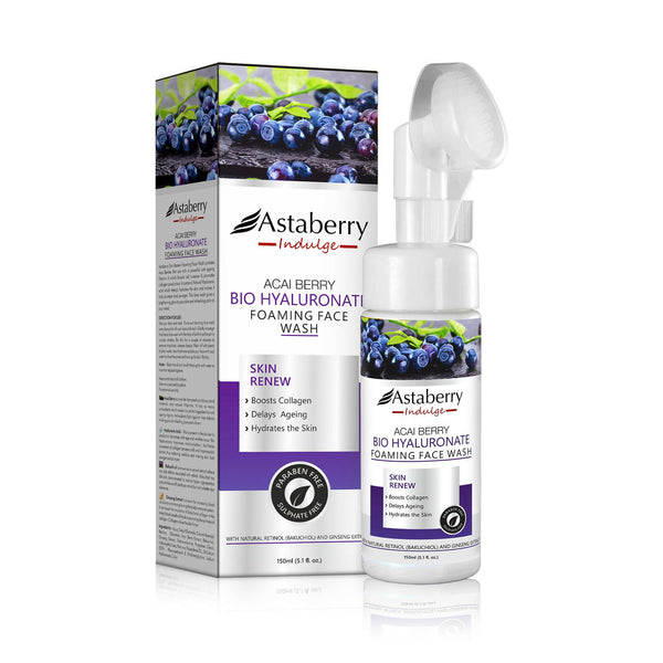Astaberry Indulge Acai Berry Foaming Face Wash - Distacart