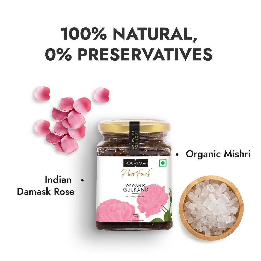 Kapiva Ayurveda Pure Foods Organic Gulkand - Distacart