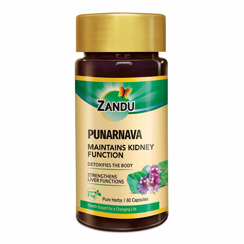 Zandu Punarnava Capsules - Distacart