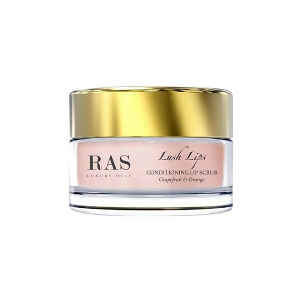 Ras Luxury Oils Lush Lips Conditioning & Brightening Lip Scrub - Distacart